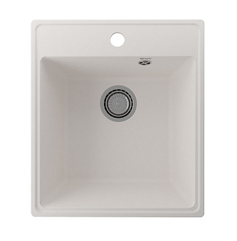 Мойка кухонная Ulgran Quartz Forte 425-01, цвет-жасмин (425*485*200)