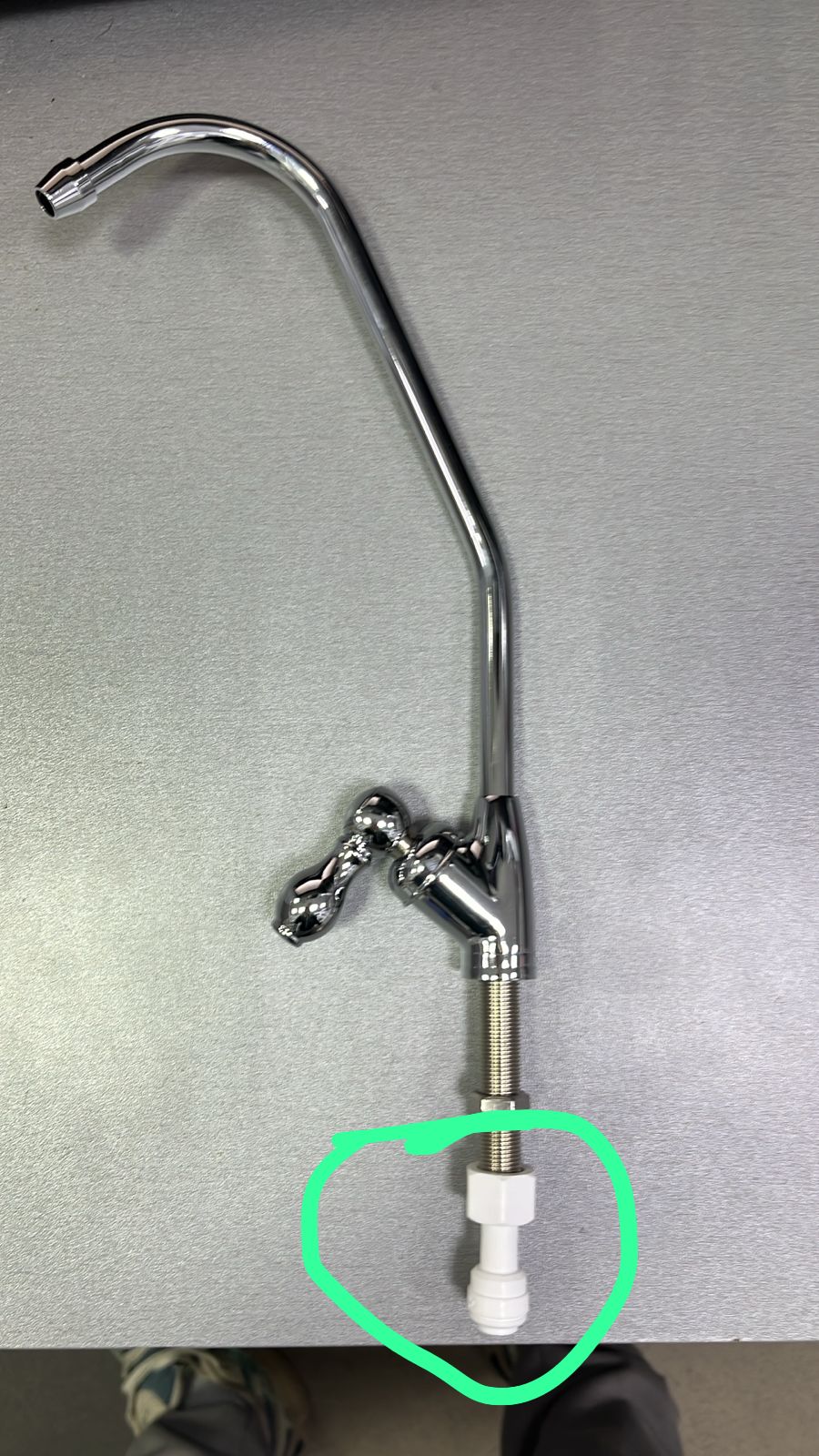 Переход для крана 4FC4-1 (TP1/4-BP7/16")