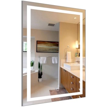 Зеркало LORANTO Стиль 500х800 подсветка с сенсорным выключателем на подложке (CS00080495)