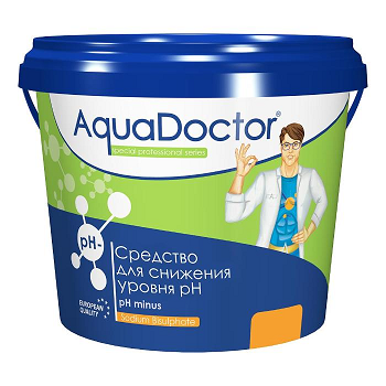 PH - минус AguaDoctor/Agyalent 1 кг гранулы для понижения уровня pH воды (4167)