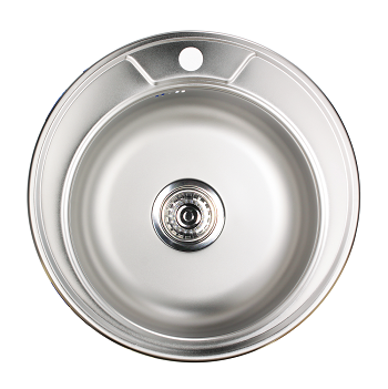 Мойка кухонная врезная круглая РМС MG6-49 490 мм глянец 0,6 мм Мойка кухонная врезная круглая РМС MG6-49 490 мм глянец 0,6 мм