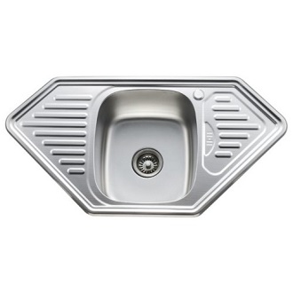 Мойка кухонная врезная трапецивидная ZEGOR MD9550R 950*500 мм 0,8 мм с сифоном Мойка кухонная врезная трапецивидная ZEGOR MD9550R 950*500 мм 0,8 мм с сифоном