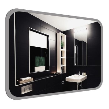 Зеркало LORANTO Скай 80х60 с подсветкой, с подогревом, сенсорный выключатель (CS00095368)