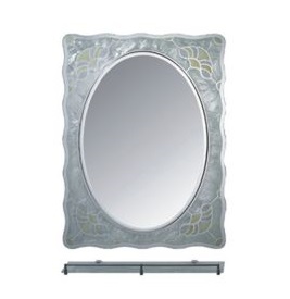 Зеркало FRAP F-672, 800х600 мм с рисунком