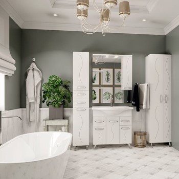 Тумба MIRSANT Сандра 80 (умывальник эльбрус 80)