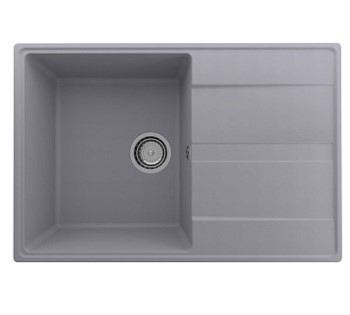 Мойка кухонная Ulgran Quartz Prima 750-05, Бетон (750*500*200) 36132