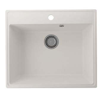Мойка кухонная Ulgran Quartz Forte 580-01,цвет-жасмин 36056