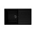 Мойка кухонная Ulgran Quartz Prima 850-07, цвет-уголь 36161