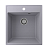 Мойка кухонная Ulgran Quartz Forte 460-05,цвет-бетон 