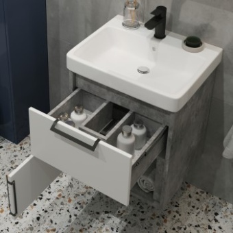 Тумба EVA GOLD Hunter 55 (подвесная,умывальник адриана 55)