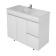Тумба MIRSANT Next 80 (белая,умывальник premier 800/e-80)