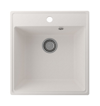 Мойка кухонная Ulgran Quartz Forte 460-01, цвет-жасмин, 36038