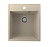 Мойка кухонная Ulgran Quartz Forte 505-03,цвет-десерт (505*505*200) 36049