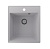 Мойка кухонная Ulgran Quartz Forte 425-04, цвет-платина (425*485*200)36032