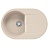 Мойка кухонная TOLERO GELCOAT Ronda 760, цвет-крем брюле 37221