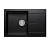 Мойка кухонная TOLERO GELCOAT Costa 760, цвет-черный 36972
