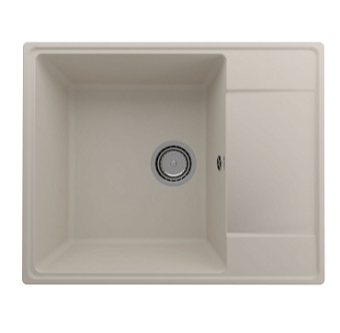 Мойка кухонная Ulgran Quartz Prima 605-03,цвет-десерт (605*485*200) 36103
