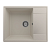 Мойка кухонная Ulgran Quartz Prima 605-03,цвет-десерт (605*485*200) 36103